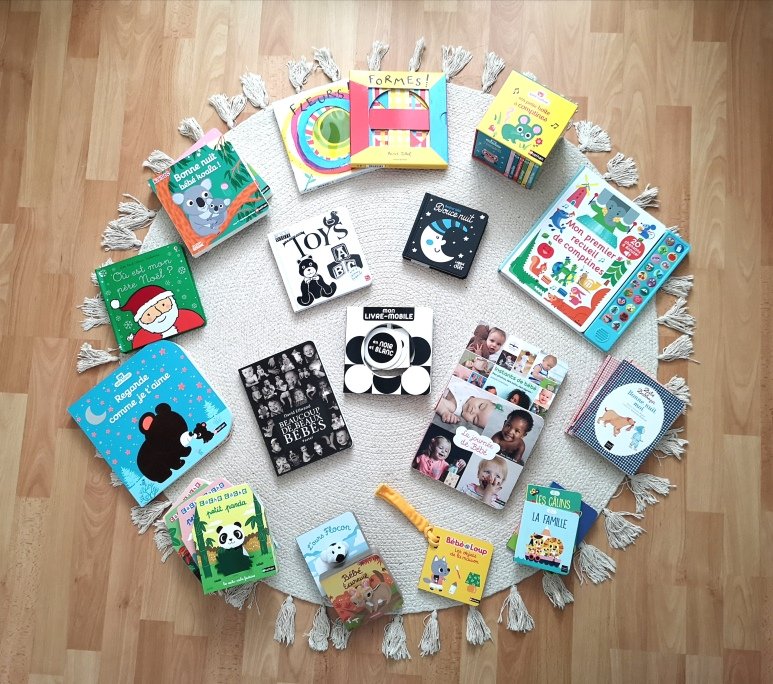 Livres bébés, de la naissance à 18 mois - Les livres pour enfants